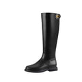 Pariscia — Bottes cavalières — Noir — photo fournisseur